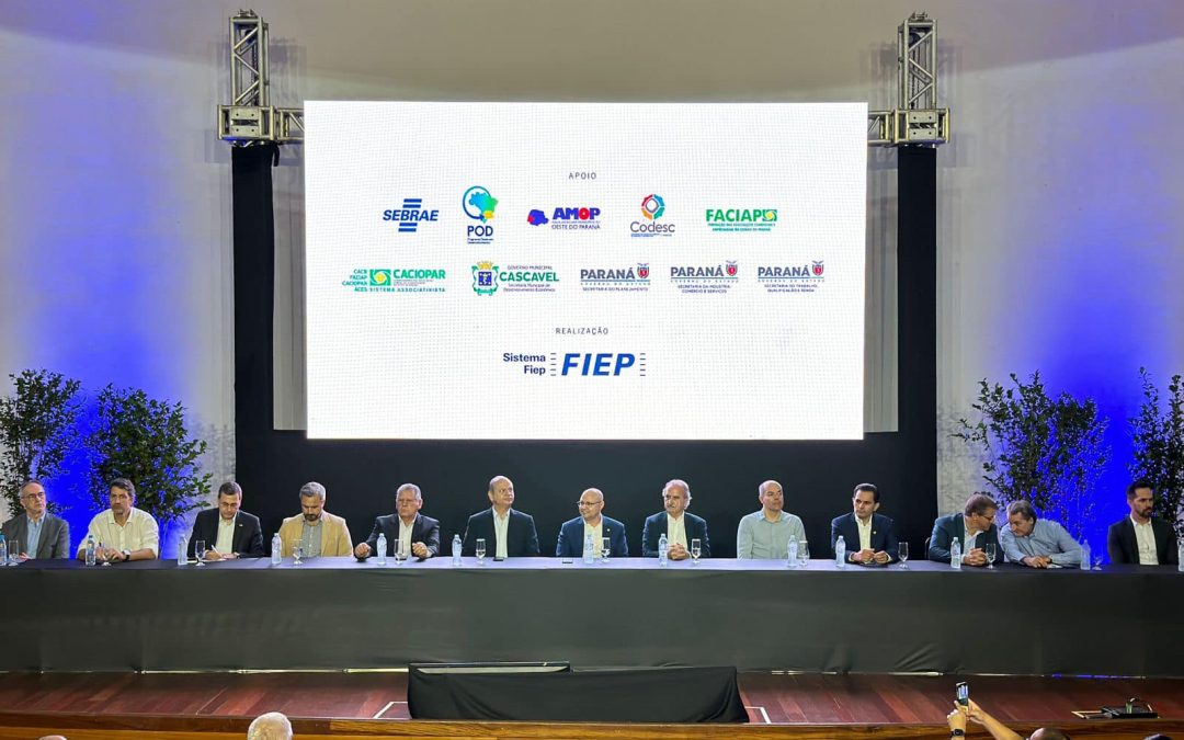 Cascavel recebe primeiro Fórum Regional da Indústria promovido pela Fiep