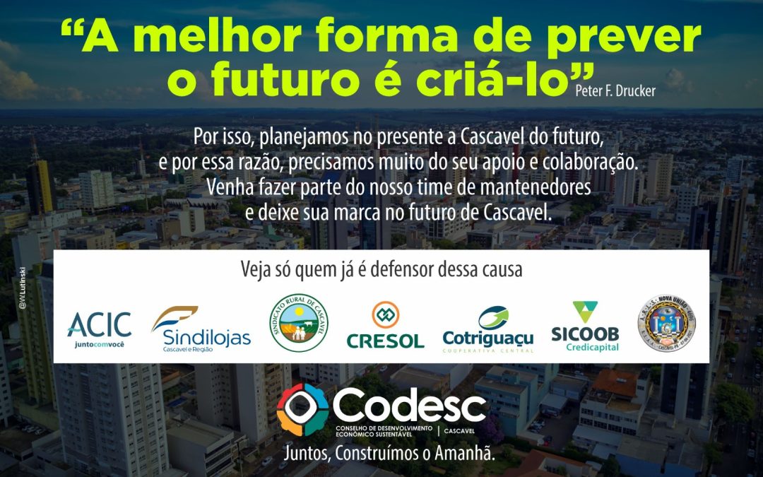 🌟 Conheça os Mantenedores do Desenvolvimento Sustentável: Time de Apoiadores do CODESC